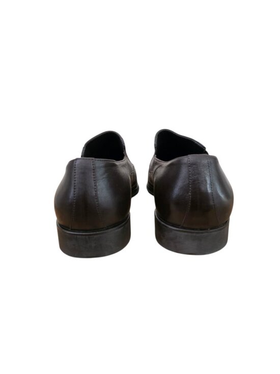 Bruno Magli Raging Nappa Slip On Loafer Dress Shoes Dark Brown 10.5 W main image 6